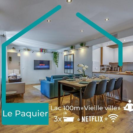 Le Paquier - Mycosyapart, Vieille Ville, Calme, Lac 100M, Netflix Annecy Ngoại thất bức ảnh