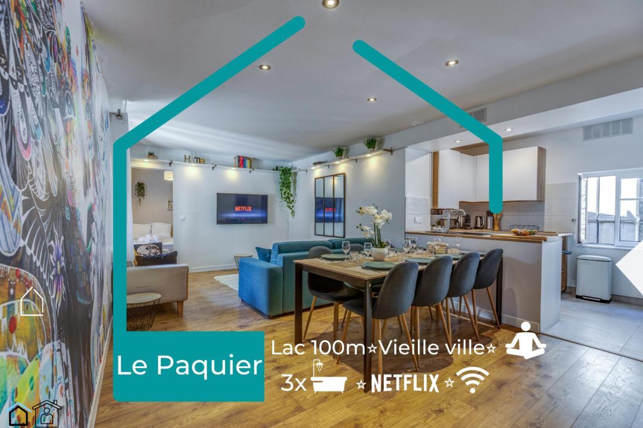 Le Paquier - Mycosyapart, Vieille Ville, Calme, Lac 100M, Netflix Annecy Ngoại thất bức ảnh